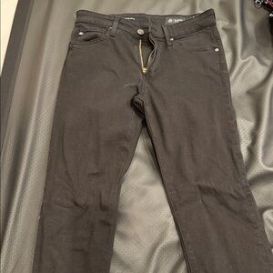 AG Farrah Black Denim Jeans